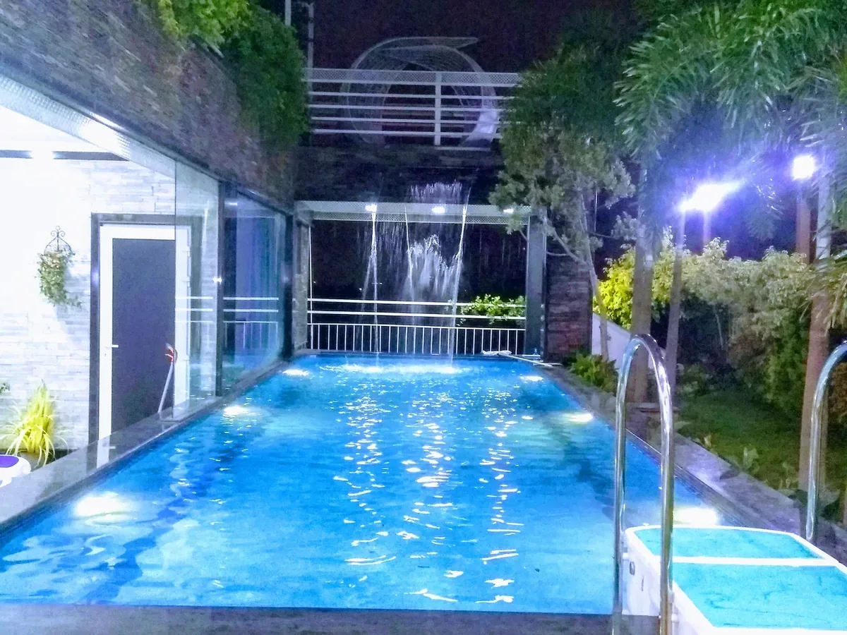 Swimming pool at Genesis Grand, Bangalore