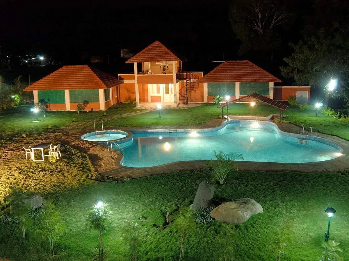 Swimming pool at Young Island, Srirangapatna