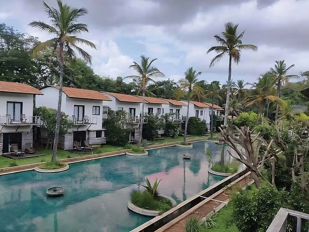 Lagoon pool at Wind Flower, Mysore